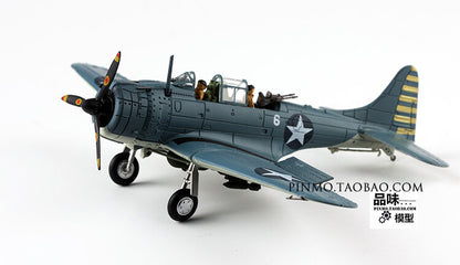 1/72 WWII US SBD Dreadnought Dive Bomber Model Midway Battle
