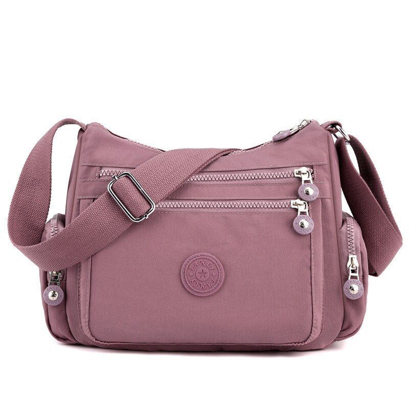 Messenger Bag Causal Women Shoulder Bag Nylon Crossbody Shoulder Bag Polyester