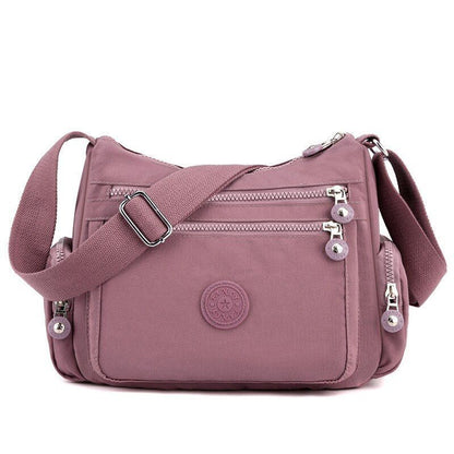 Messenger Bag Causal Women Shoulder Bag Nylon Crossbody Shoulder Bag Polyester