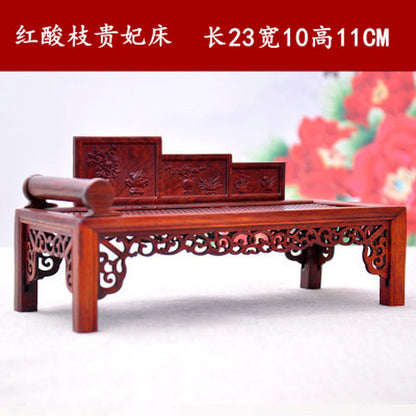 Antique Furniture Model Palace Chaise Mini Furniture Dollhouse Chinese Scenes