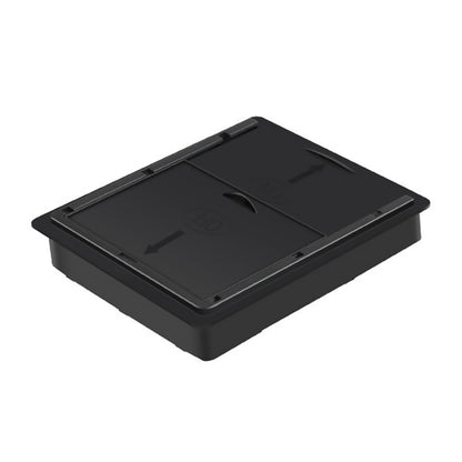 Black Car Center Plastic Storage Box Case For Tesla Model Y/Model 3 2021-2023