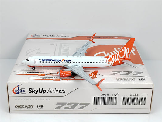 1:400 JC Wings SKYUP AIRLINES BOEING B737-800 Passenger Airplane Diecast Model