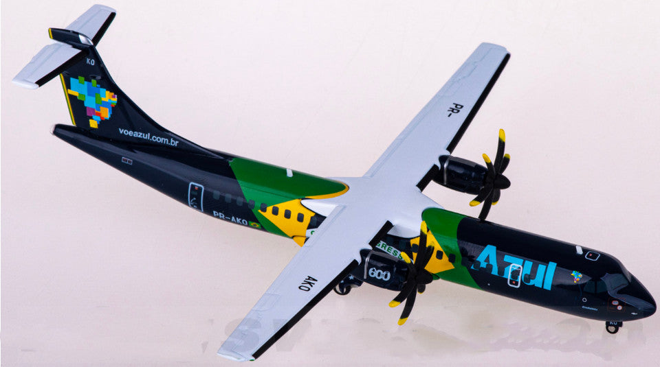 1:200 Herpa Azul ATR-72-600 Passenger Airplane Diecast Aircraft Plane Model