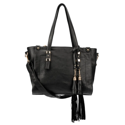 Celela Women Tote Work Bags With 3 Zippers Compartments Satchel Handbag Purse