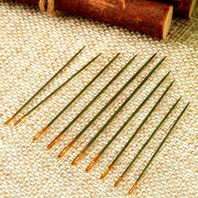 10X Leather Canvas Sewing Stitching Needles Leathercraft Handmade Repair Tool