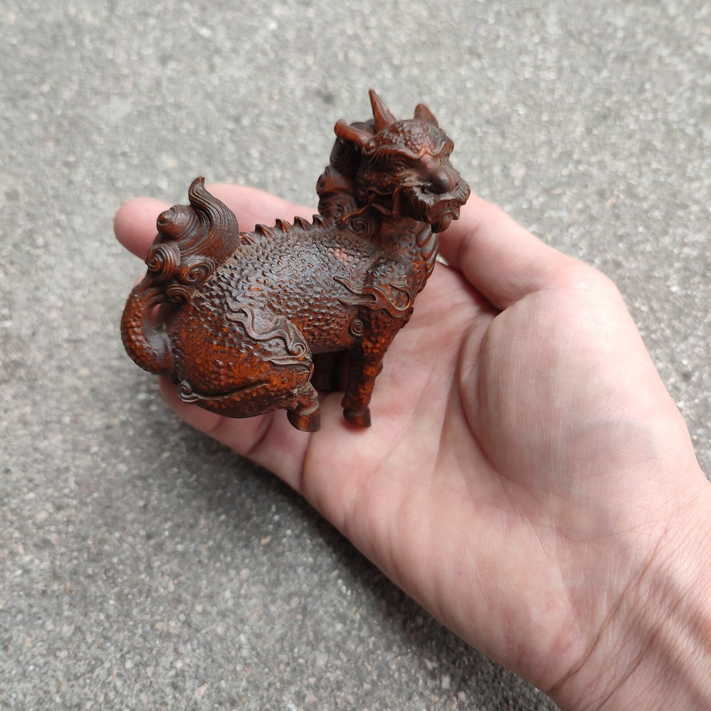 Chinese Sculptures Wooden Dragon Statue Wood Carving Room Decorative Sculpture