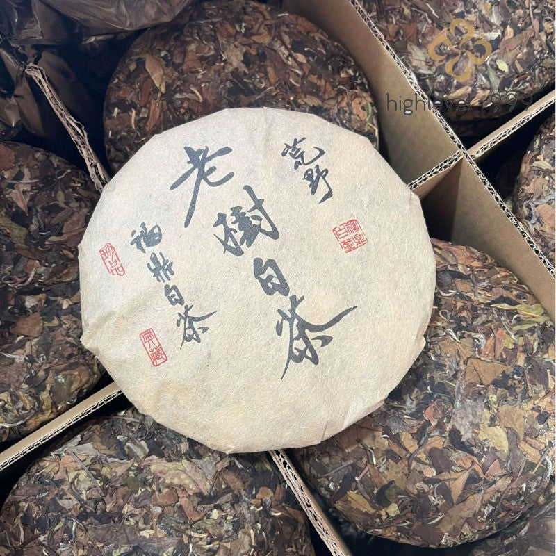 350g White Tea Cake Fuding 2010 Aged Mountain Shoumei Jujube Aroma Leaf Tea