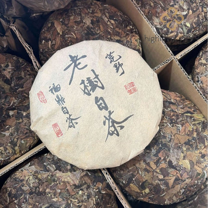 350g White Tea Cake Fuding 2010 Aged Mountain Shoumei Jujube Aroma Leaf Tea