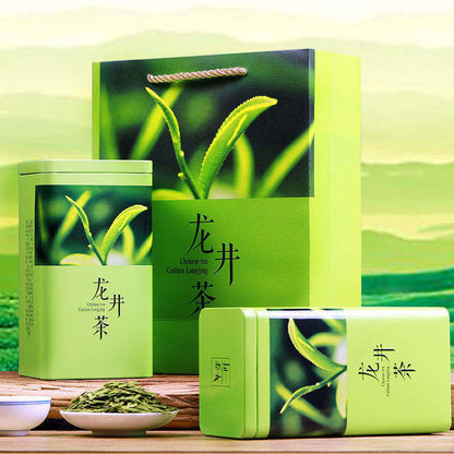 West Lake Longjing Tea Green Tea Authentic Hangzhou Spring Tea New Tea Canned
