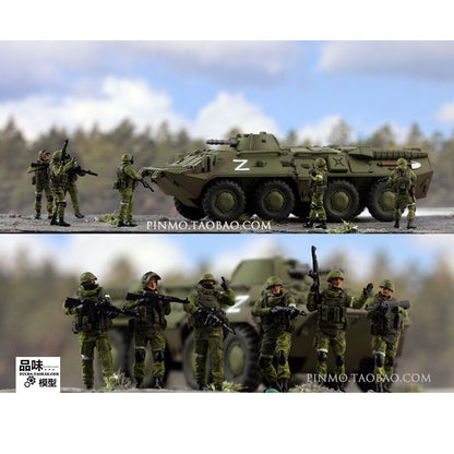 1/72 Russian Special Forces 6 Soldier Model