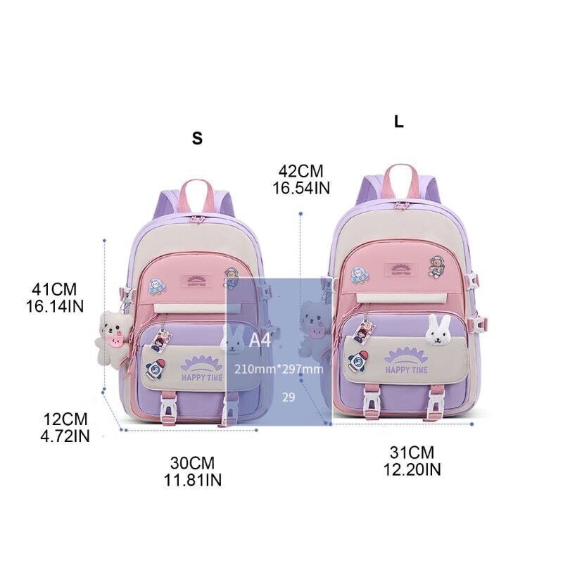 School Backpack Girls School Bag Teen Girls Women Students Travel Daypacks