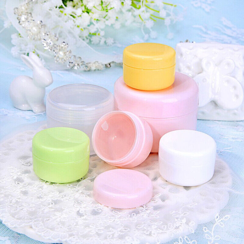 100g Reusable Bottles Empty Makeup Jar Pot Travel Face Cream Cosmetic Container~