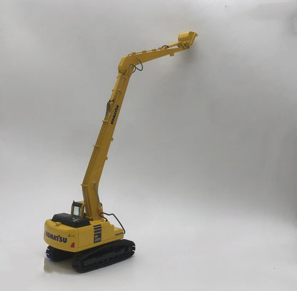 1:50 PC220-10 Extended Arm Excavator Contruction Machine Equipment Diecast Model