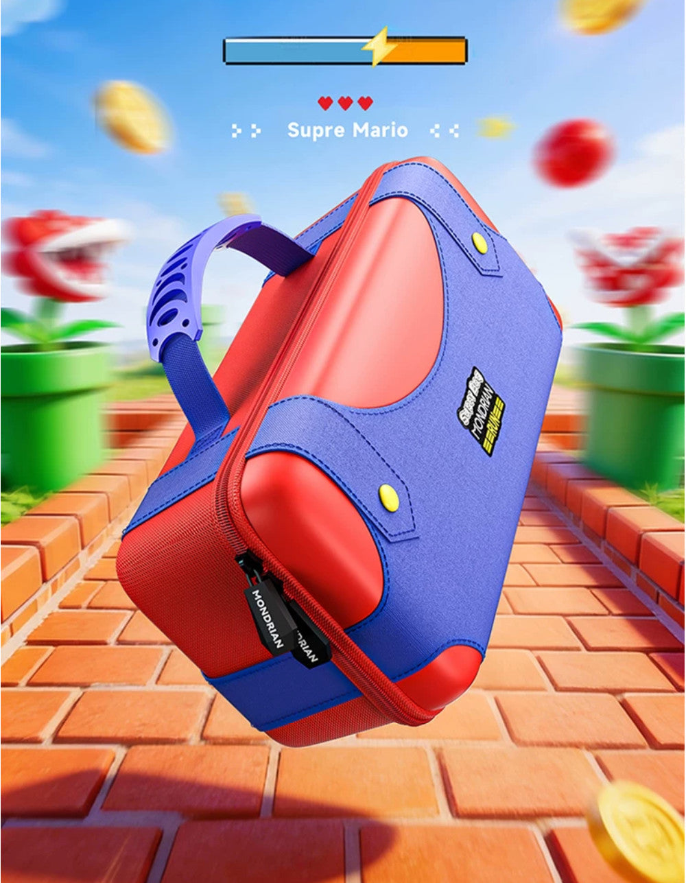 Mario Limited‑Edition Hard‑Shell Carrying Case for Nintendo Switch 2/Switch/OLED
