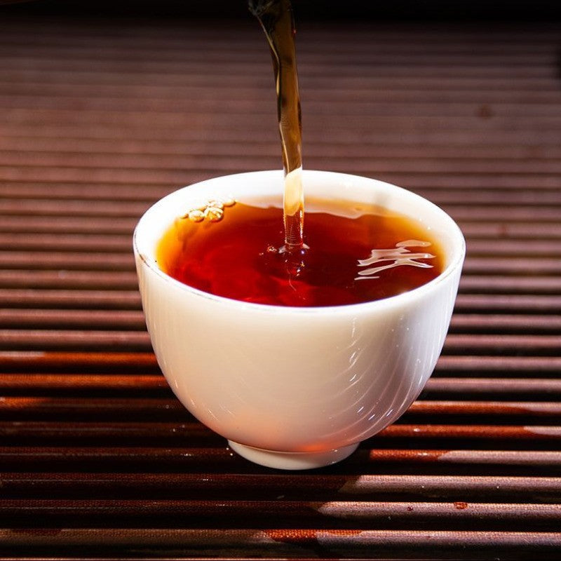 1000g Authentic 1980s Old Ban Zhang Pu'er Tea Mellow Aroma Ripe Tea Brick