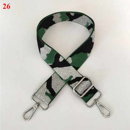 Camouflage Print Bag Shoulder Strap Handbag Replacement Adjustable Belt Handle ⊰