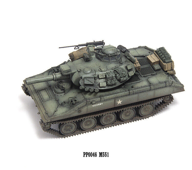 1/72 PP0046 US Sheridan M551 Tank Finished Model Refined Aging+Package