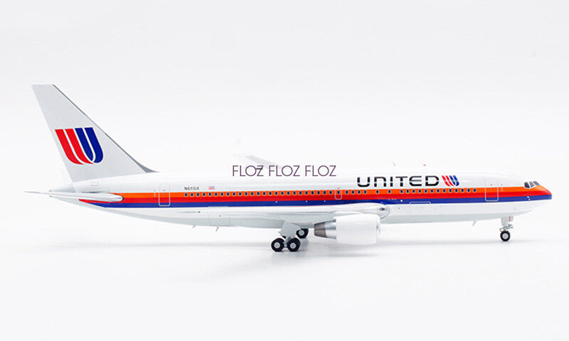 for Inflight for UNITED Airlines for Boeing B767-200 N611UA 1:200 Aircraft Model