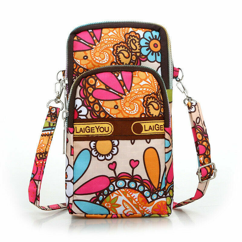 Mini Single Shoulder Bag Summer Sports Wrist Arm Bag Back Crossbody Bag