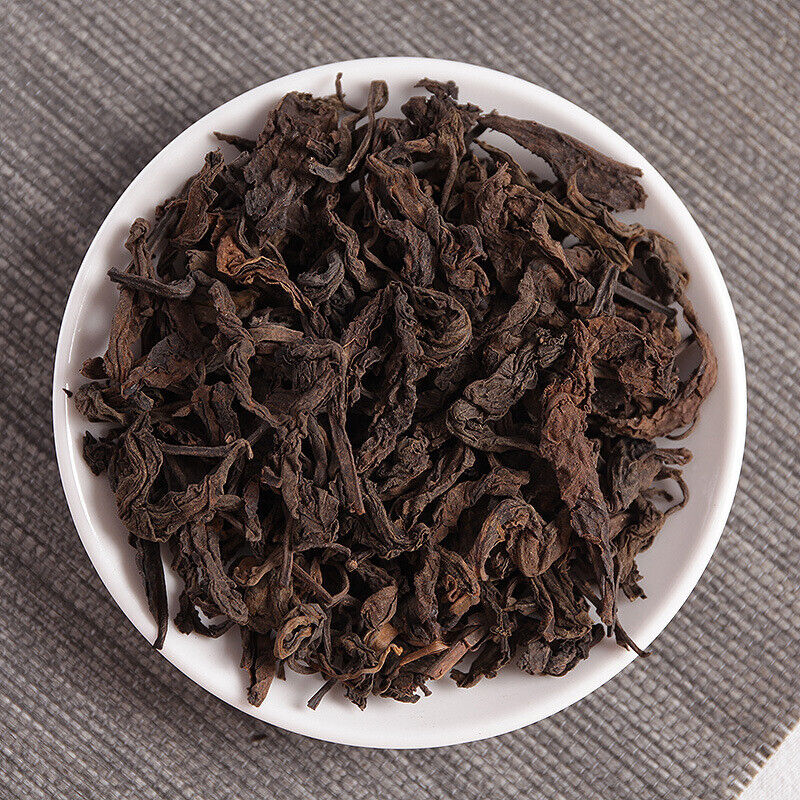 1991 Yunnan Pu'er Tea Zhang Xiang Ancient Tree Puer Ripe Bamboo Basket Pack 300g