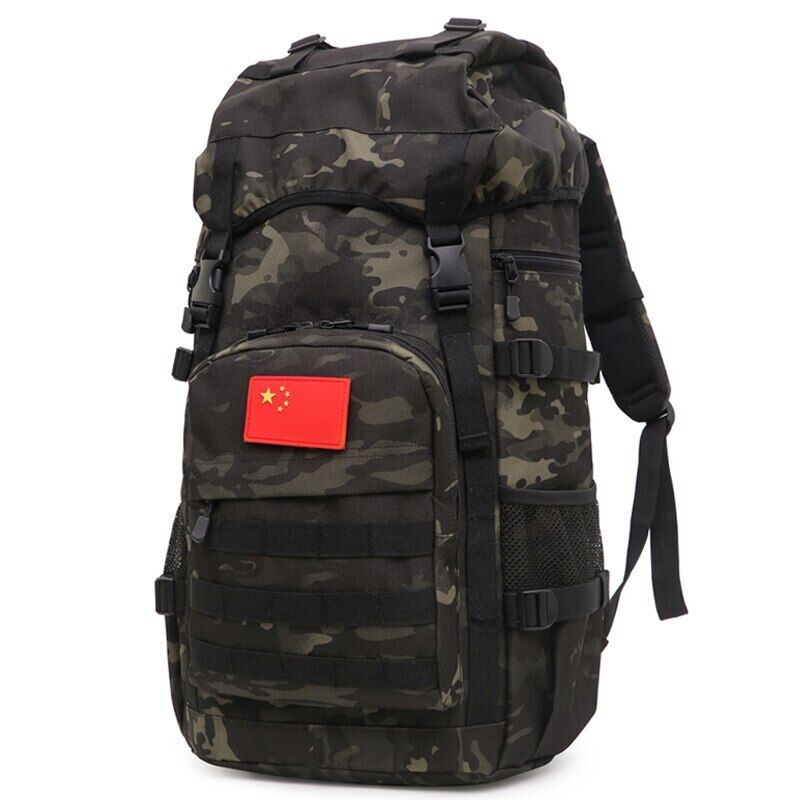 50L Large Capacity Tactics Backpack Nylon Army Bag Hike Travel Backpacks