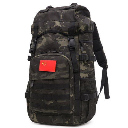50L Large Capacity Tactics Backpack Nylon Army Bag Hike Travel Backpacks