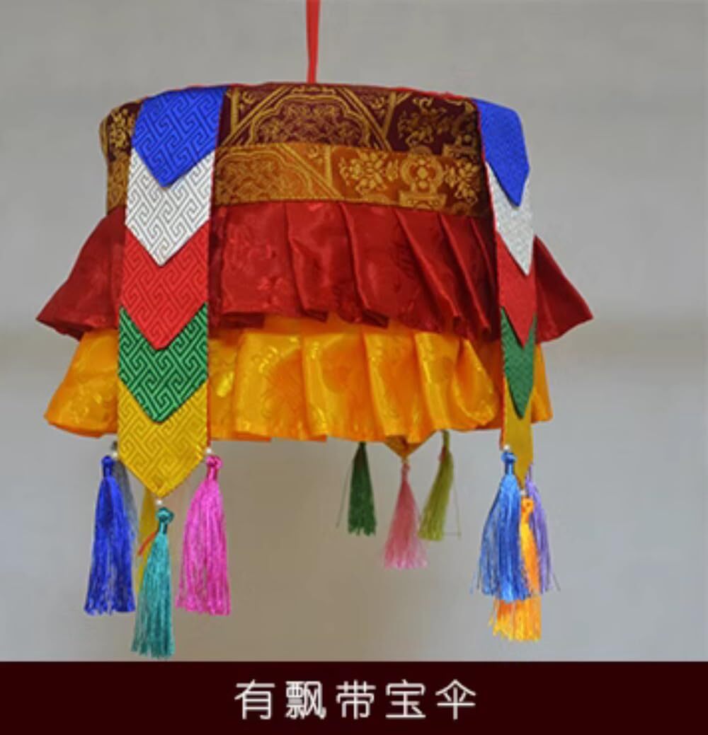 Tibetan Buddhist Temples Small Umbrellas Buddha Flags Buddhist Temple Supplies