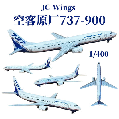 1:400 JC Wings Boeing 737-900 N737X Passenger Plane Diecast Aircraft Model
