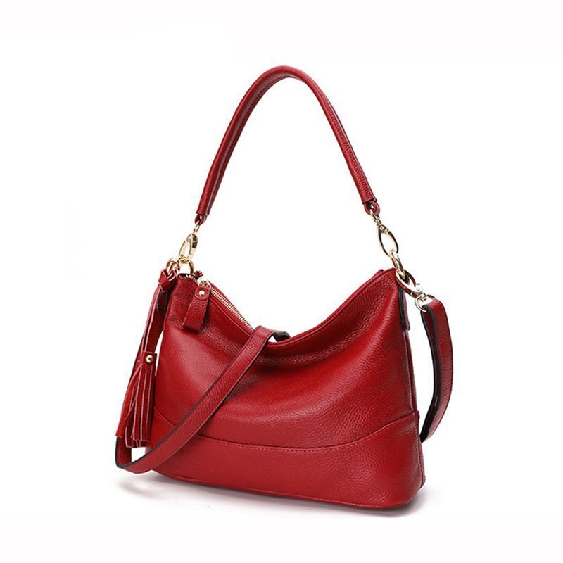 Crossbody Bag Genuine Leather Shoulder Bag Genuine Leather Handbag Real Skin Bag