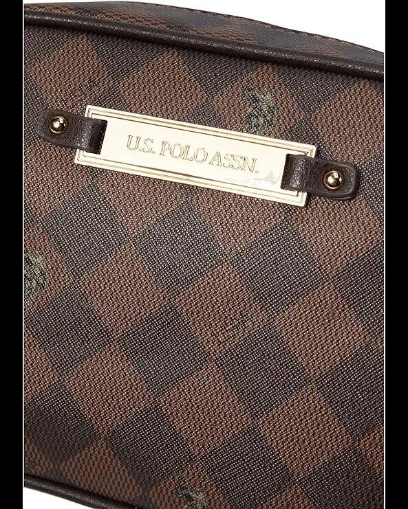 U.S. Polo Assn. Printed DHM Crossbody bag Brown Diamond New Sports Ideal Gift