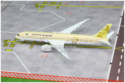 1:400 JC Wings Saudi BOEING 787-9 Passenger Airplane Diecast Aircraft Model