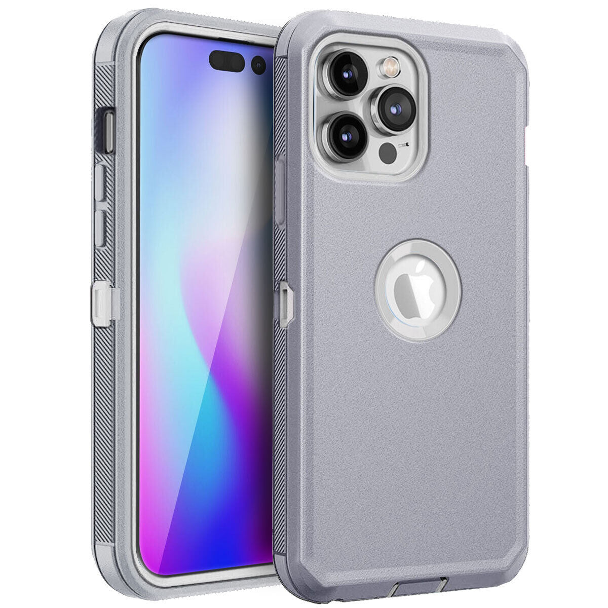 For iPhone 14 Pro Max Plus Phone Case Shockproof Rubber Heavy Duty Hard Cover
