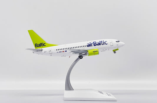1:200 JC Wings airBaltic Airbus Boeing 737-500 Airplane Diecast Aircraft Model