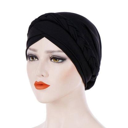 Turban Hat Hat Baotou Hat Caps Head Wearing Comfort Beautiful Colorful Fashion