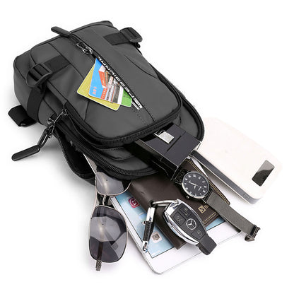 Waterproof Men Women Sling Bag Chest Fanny Cross Body Travel Shoulder Backpack