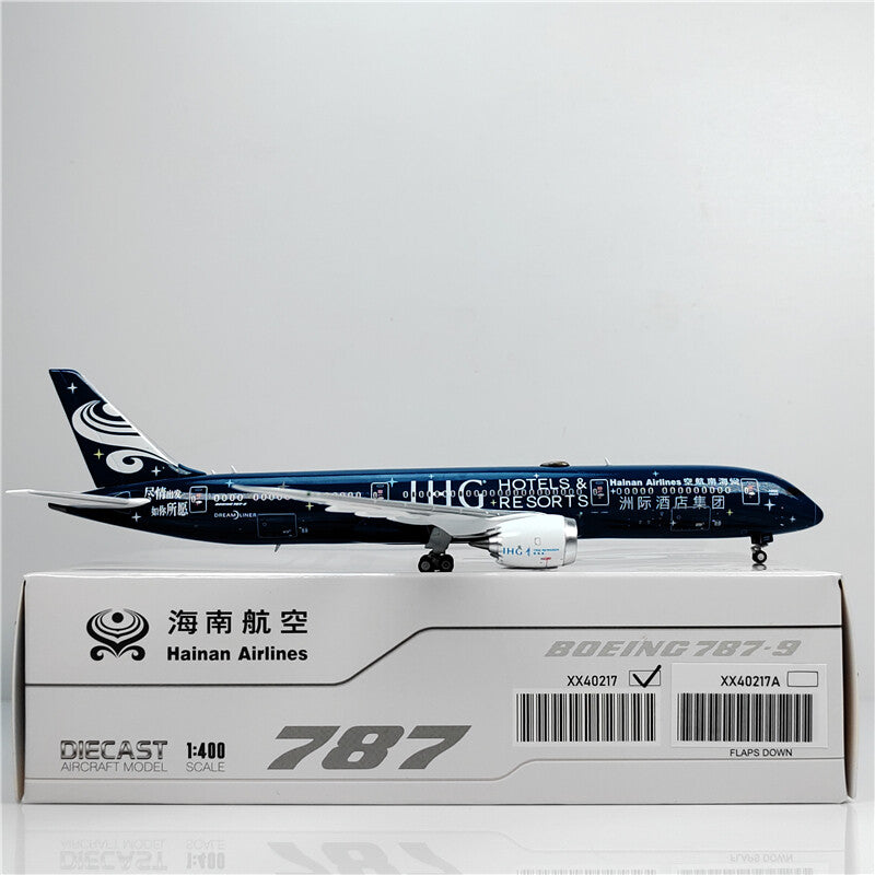 1:400 JC Wings HAINAN AIRLINES BOEING B787-9 Passenger Airplane Diecast Model