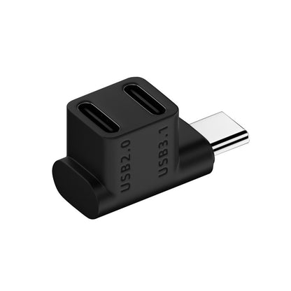 100W 2 Type-C Female to 1 Type-C Male Adapter For Steam Deck Game Console cc