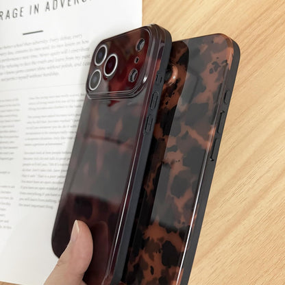 Cute Phone Case for Iphone 17 Case Tortoise Shell Pattern Leopard Full Camera Pr