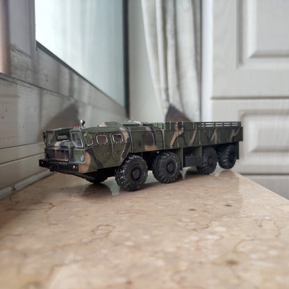 1:72 Russia MAZ7911 Heavy Truck Russian Transporter Camouflage Model Collection