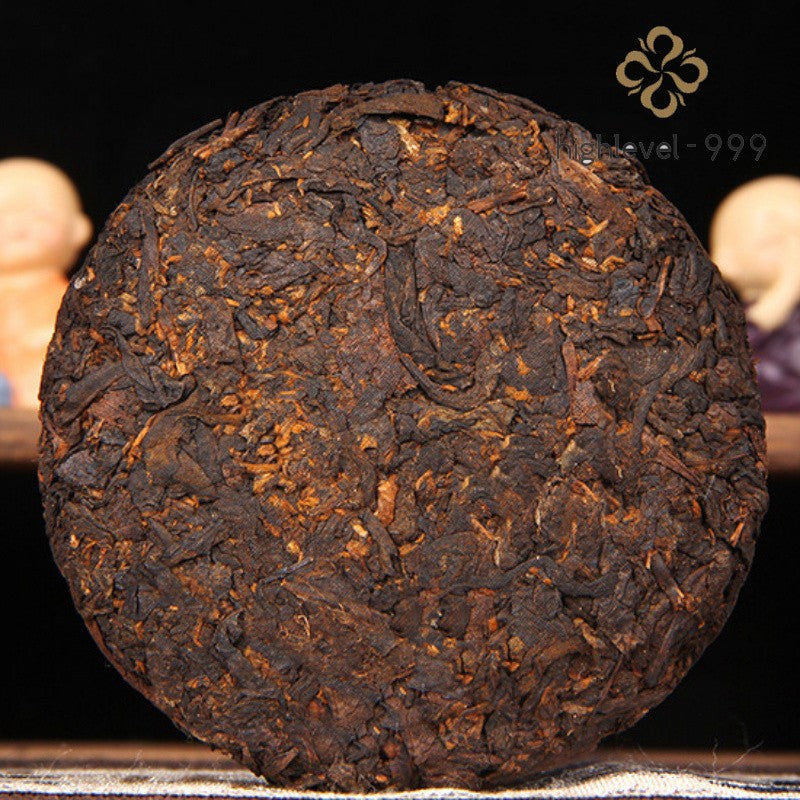 100g Ripe Pu'er Tea Cake Yunnan Classic Old Taste Fermented Aged Tea