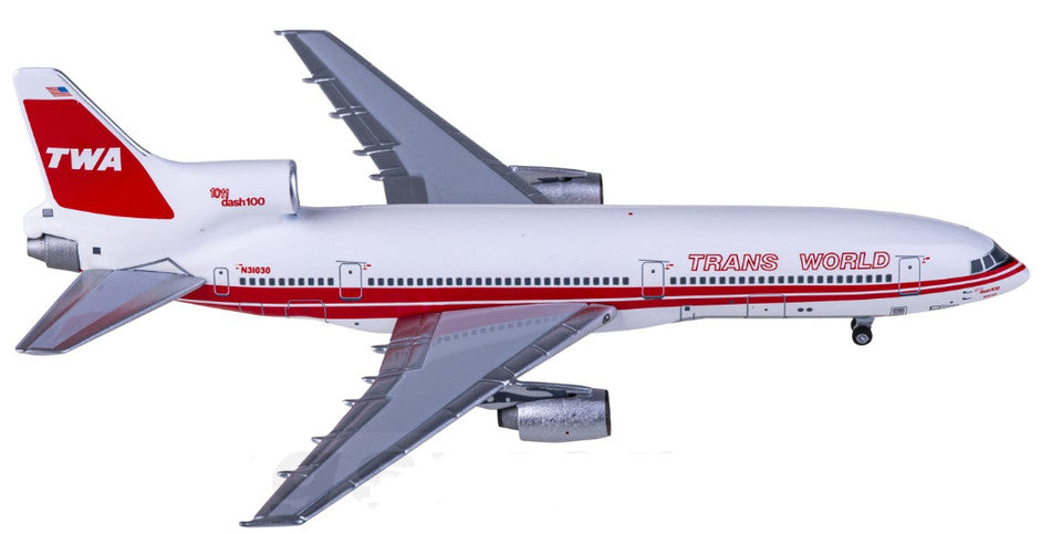 1:400 AeroClassics TWA Lockheed L-1011 Tristar Passenger Airplane Diecast Model