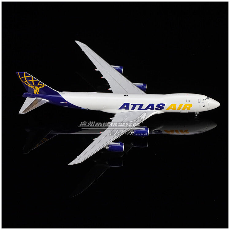 1:400 Geminijets Atlas Air B747-8F N863GT Passenger Airplane Diecast Model