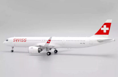 1:200 JC Wings SWISS AIRBUS A321neo Passenger Airplane Diecast Aircraft Model
