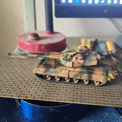 3D Printed 1/72 Soviet Project 292 Tank Finished Product