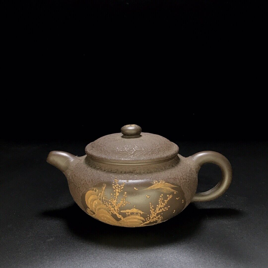 vintage chinese yixing purple clay teapot zisha ceremony teaware collection rare