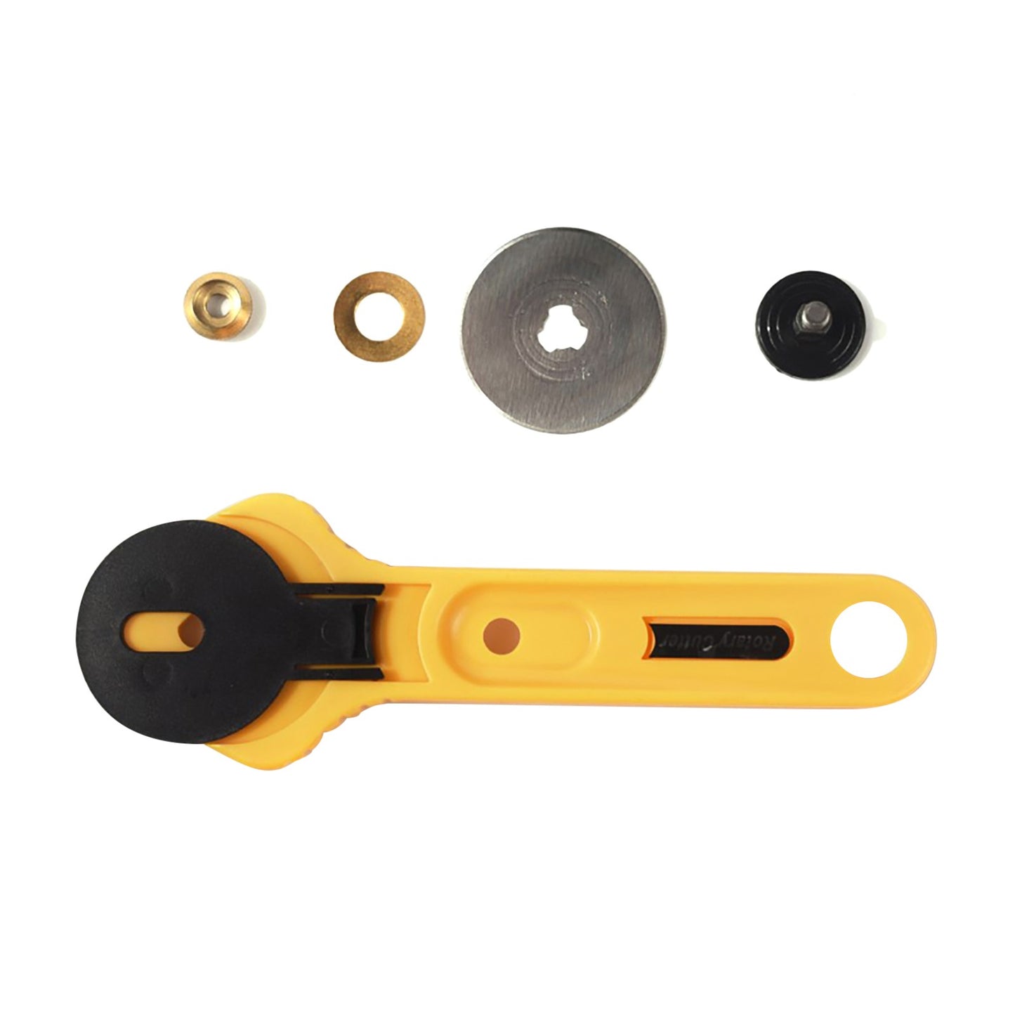 45mm Rotary Cutter For Paper Cloths Leather Plastic Cutting Manual Tools vv