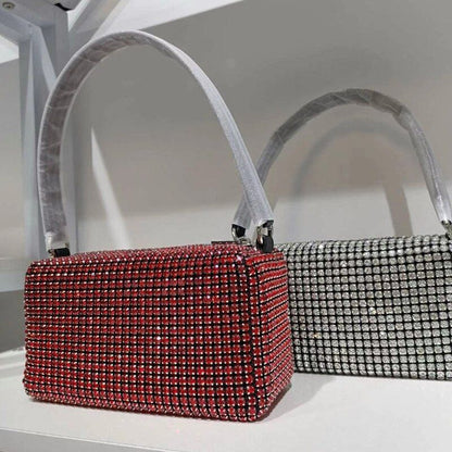Evening Bag Purse Clutch Wedding Small Handbag Women Rhinestone Shoulder Bag 1PC
