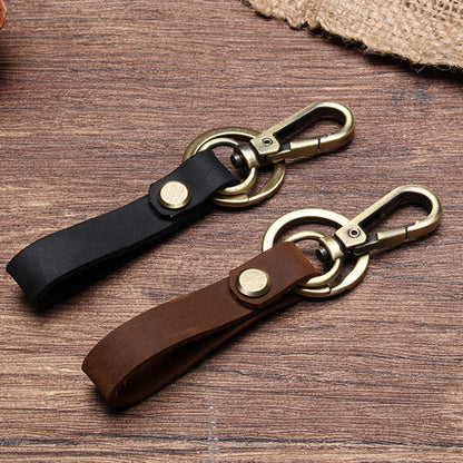 Keychain and Leather Belt Ring Keyholder Ring Keychain Keyring Keychain Keychain