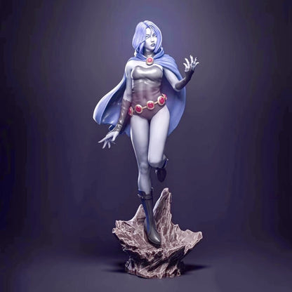 1/18 resin figure model kit Fantasy Woman Hero 3D Printing Unassembled Unpainted