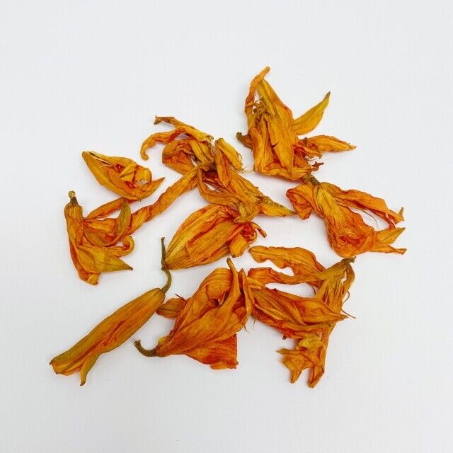 Orange color Lily Flower Dried Natural Lily Flowers Blooming Tea Drinks 500g